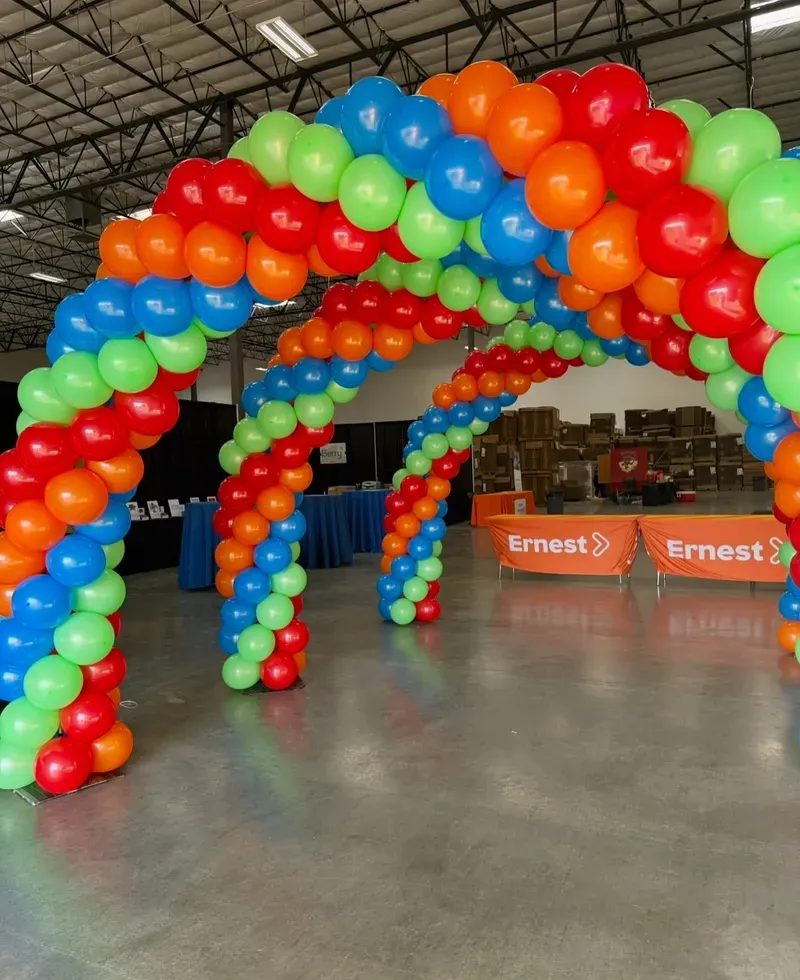 Custom balloon garland decoration